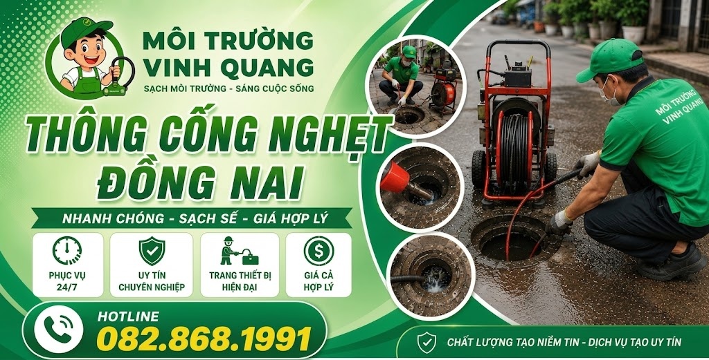 Thông Cống Nghẹt Đồng Nai